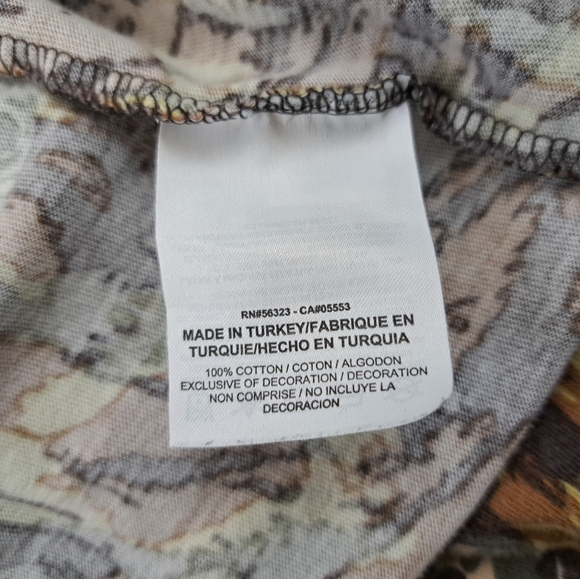 Nike Tiger Camouflage Cotton Long Sleeve Mens  Shirt Size XXL - Picture 7 of 12